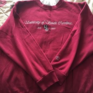 Ladies USC Game Cocks sweat shirt